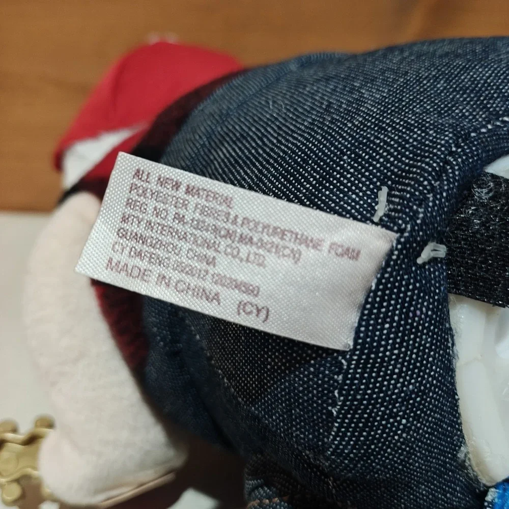 Dan Dee Singing Guitar Playing Stuffed Santa Vintage‎ Christmas Plush Banjo F31